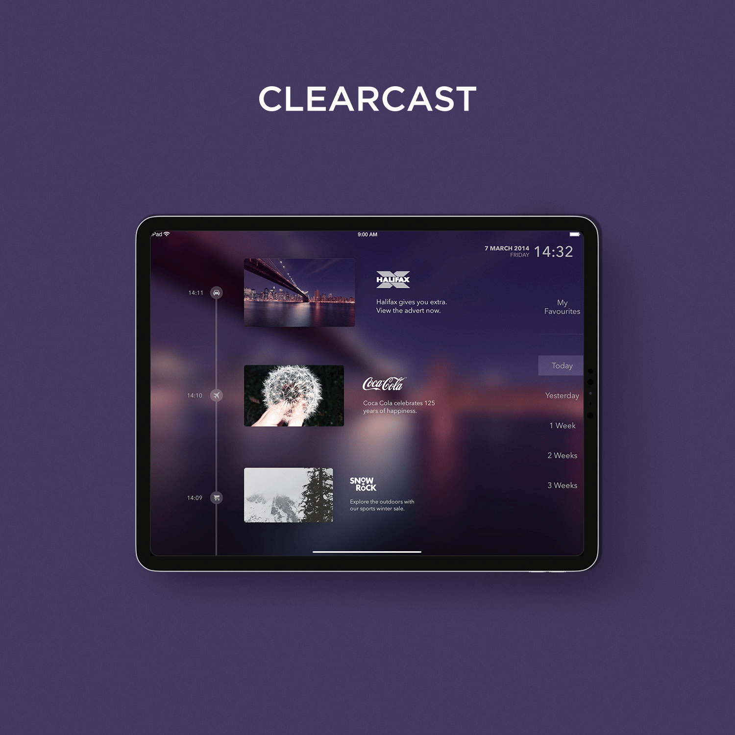Clearcast On IPad
