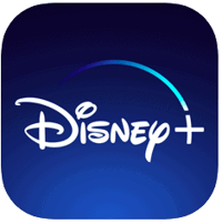 Disney + App Streaming Service App Logo