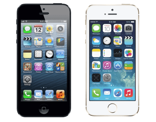 iPhone 5 and iPhone 5S Mobile Devices