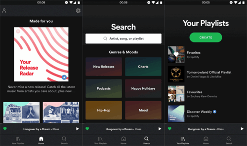 Spotify Music Streaming App London