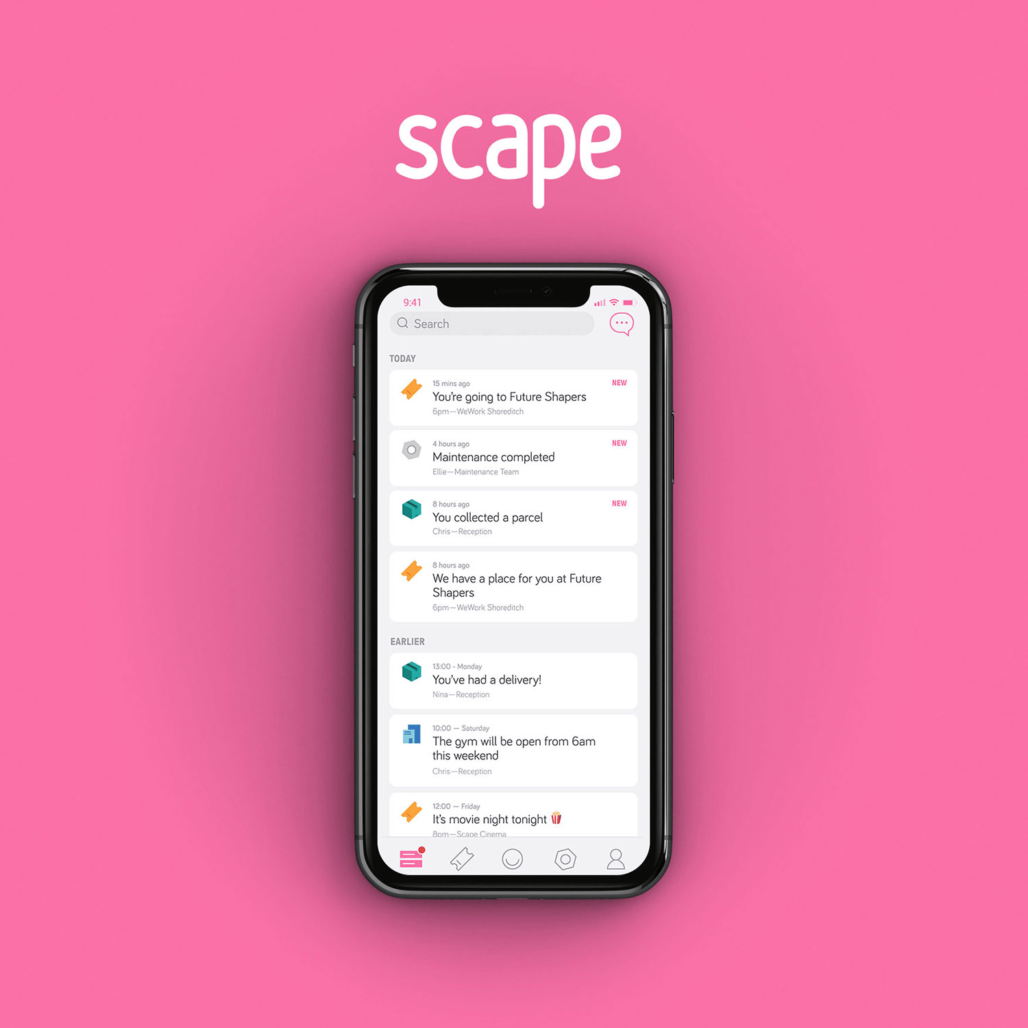 Scape Mobile App