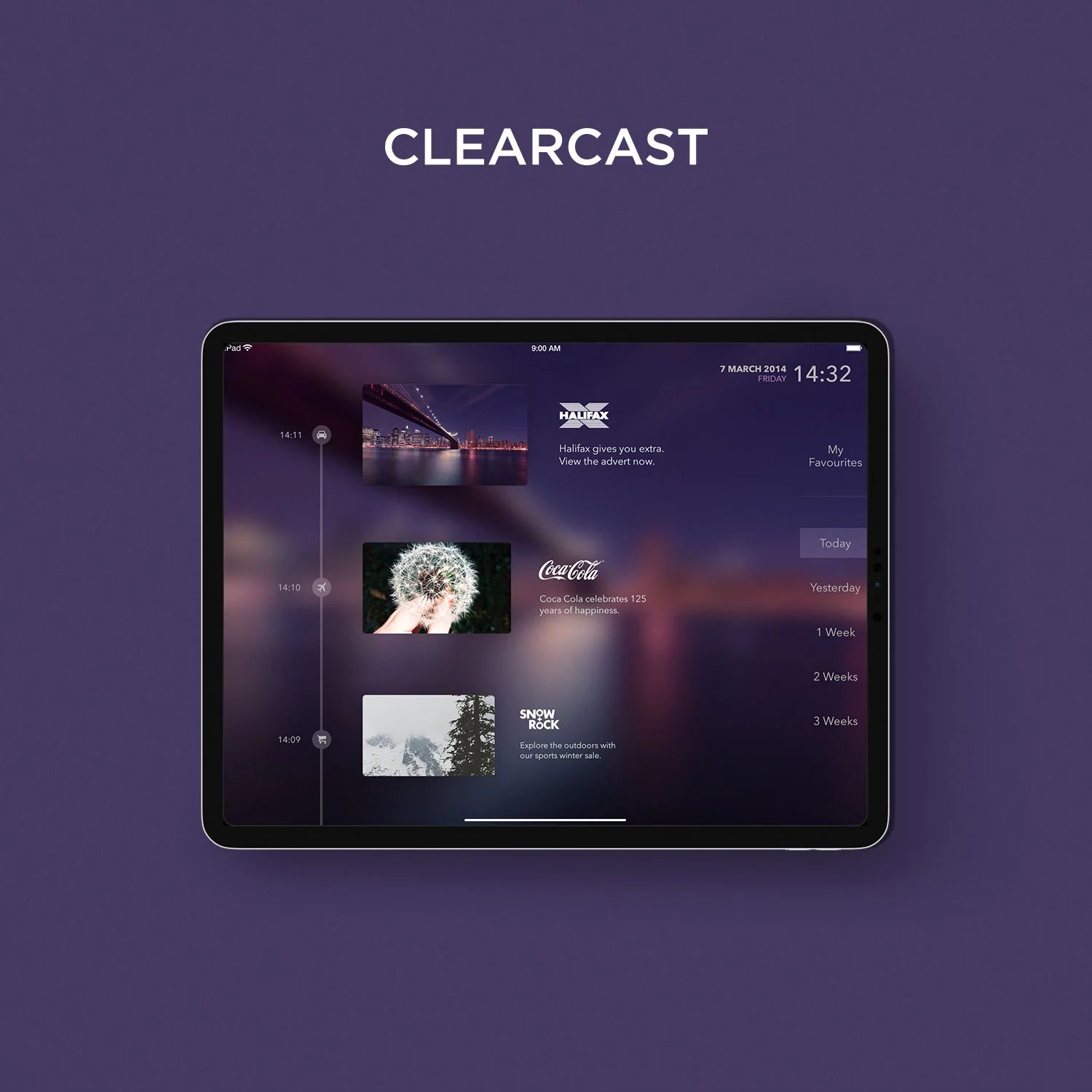 Clearcast mobile app