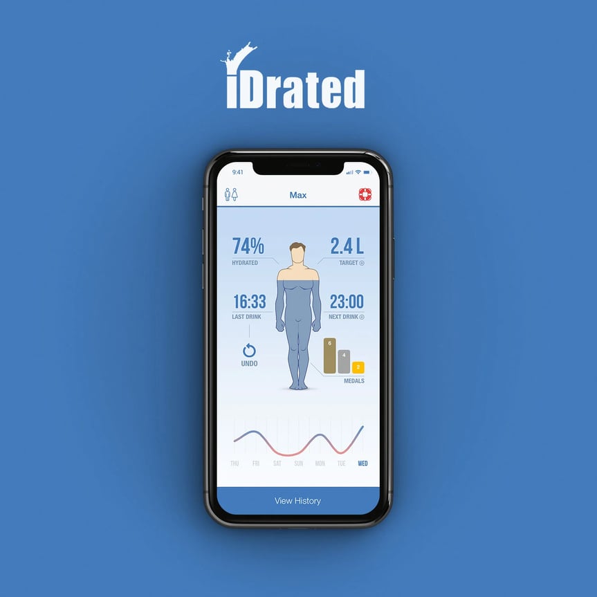 iDrated mobile app